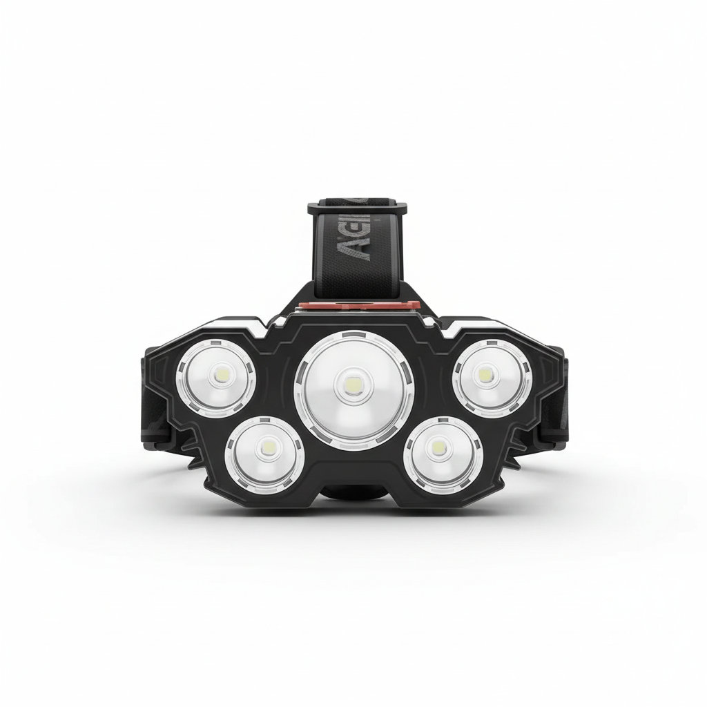 UltraBright 5LED Rechargeable Headlamp