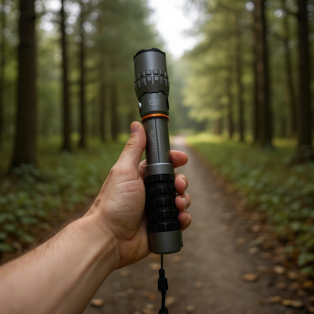 TaviBeam Pro – 2-in-1 Tactical Flashlight