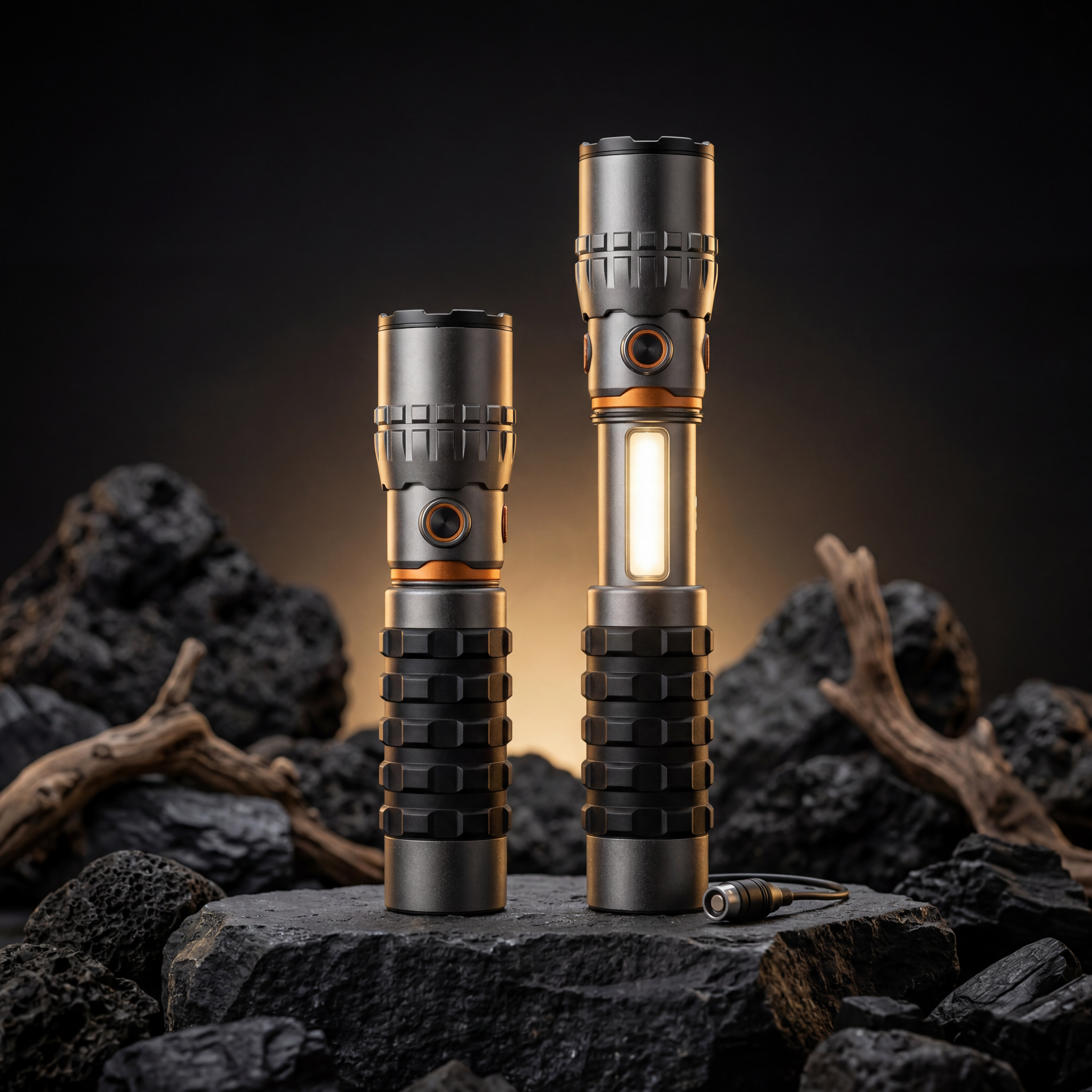 TaviBeam Pro – 2-in-1 Tactical Flashlight