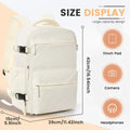 Ryanair 40x30x20 Cabin Bag Men Air Vacuum Compression Backpack Hand Luggage Laptop Backpack,42x29x15 Vacuum Clothing Storage Bag
