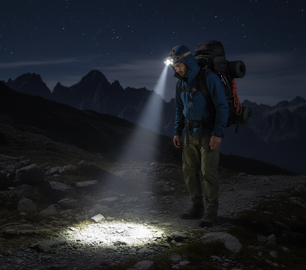 UltraBright 5LED Rechargeable Headlamp